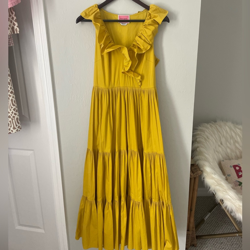 Kate Spade ruffle dress